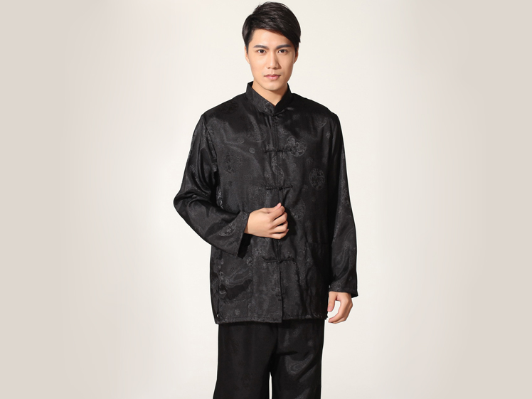 Tai Chi Clothing Long-sleeve Casual Style Linen Suit